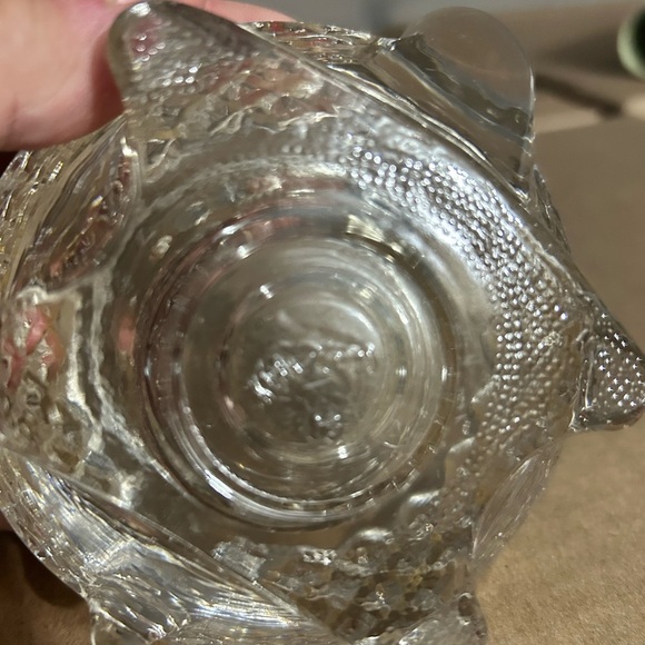 1970’s vintage Avon clear glass turtle -shaped tea light candle holder- - Picture 5 of 8